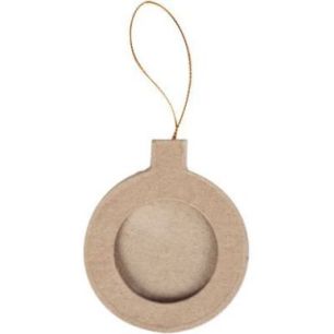 Achetez Lot de 10 cadres boules de Noël à suspendre, assortiment n°1 NO050MAJC DECOPATCH pas cher..
