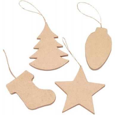 Achetez Lot de 20 suspensions 3D en carton brun 1892 pas cher sur Ma Rentrée Scolaire