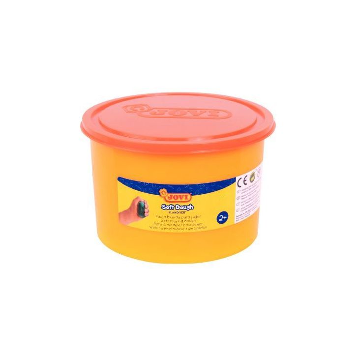 Pot de 460 grammes de pâte à jouer Blandiver orange 46007 JOVI