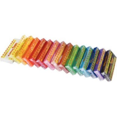 Achetez Boîte de 15 pains de 150 g de pâte à modeler Plastilina couleurs assorties 71S JOVI pas c..