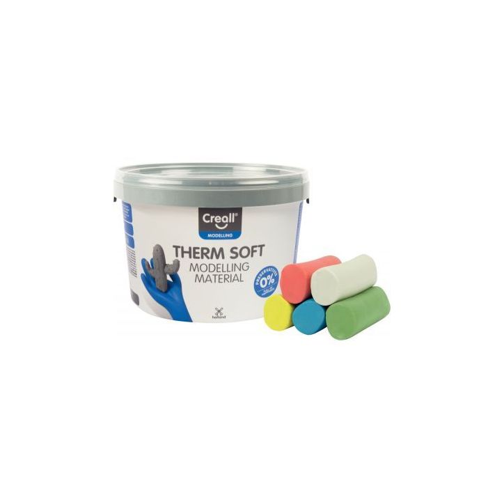 Seau 2kgs pâte à modeler therm soft 3018