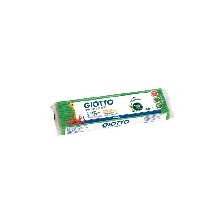 Pain de 350G de pâte à modeler Pat'Plume vert clair F51010800 PATPLUME GIOTTO