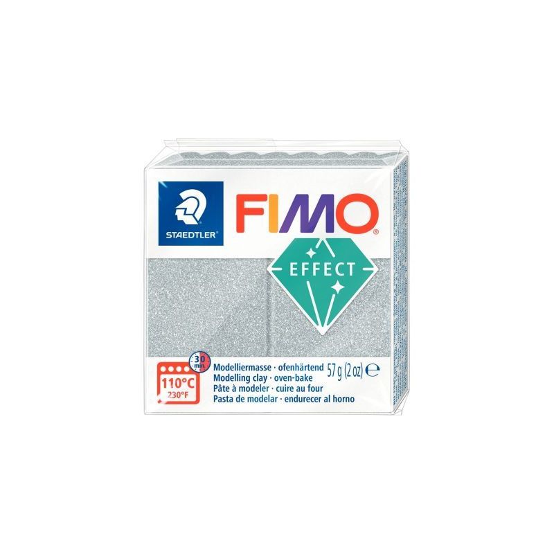 Achetez Sachet de 6 pains de 57 grammes de pâte à modeler Fimo Effect pailleté 261709 FIMO STAEDT..
