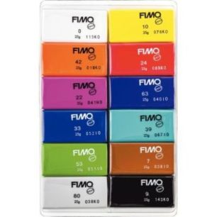 Achetez Lot de 12 blocs fimo Soft 25g coloris basiques 261625 FIMO STAEDTLER pas cher sur Ma Rentré..