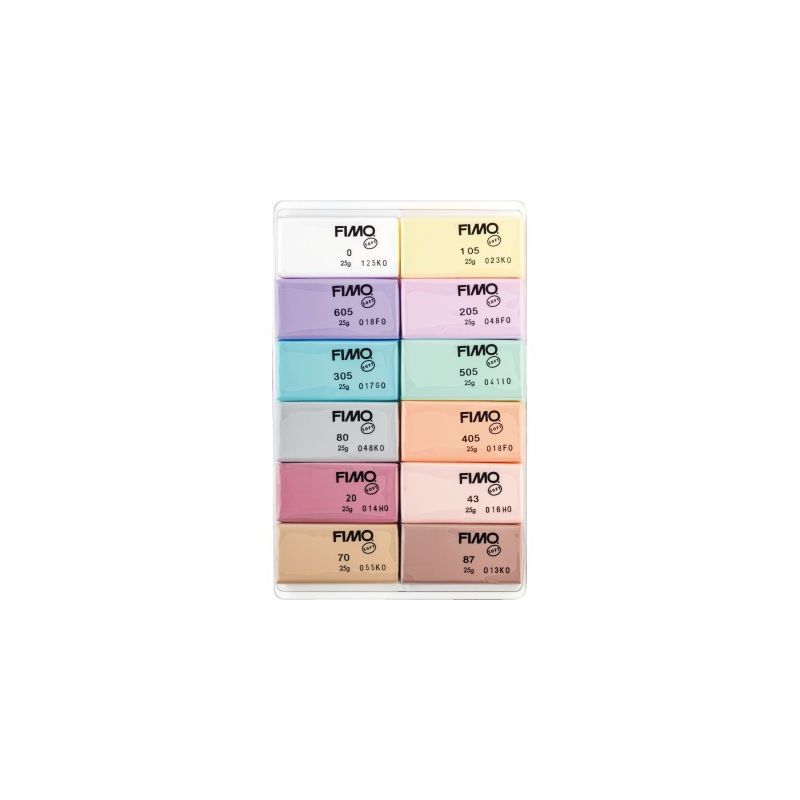 Achetez Lot de 12 blocs fimo soft 25g pastel 261627 FIMO STAEDTLER pas cher sur Ma Rentrée Scolaire Achetez Lot de 12 blocs fimo soft 25g pastel 261627 FIMO STAEDTLER pas cher sur Ma Rentrée Scolaire