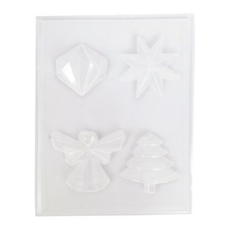 Achetez Moule thermoforme 4 formes de noel 271000 GRAINE CRE pas cher sur Ma Rentrée Scolaire