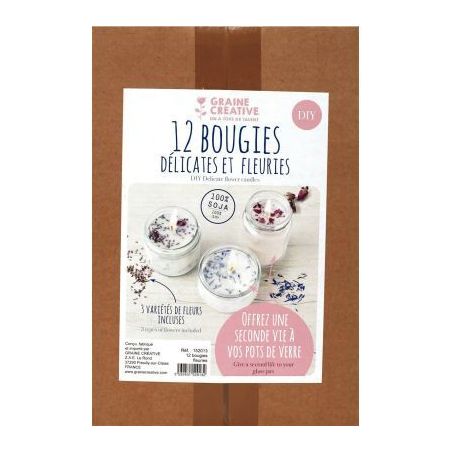 Achetez Kit de bougies fleuries pour 12 enfants 152013 GRAINE CRE pas cher sur Ma Rentrée Scolaire