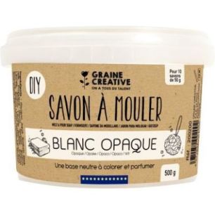 Achetez Pot de 500 grammes de savon à mouler blanc opaque 200200 pas cher sur Ma Rentrée Scolaire