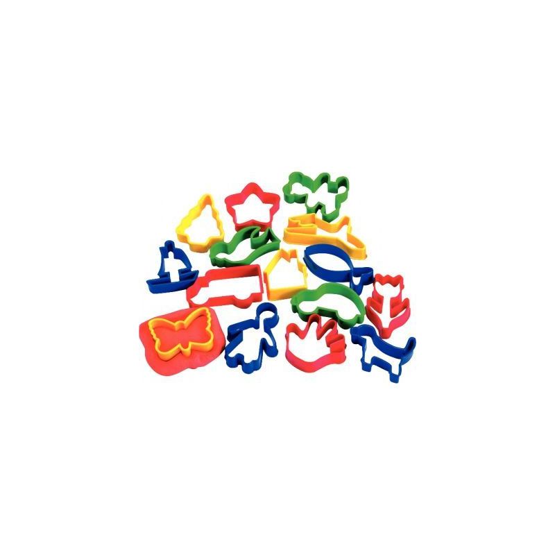 Achetez Lot de 16 maxi emporte pièces, formes et couleurs assorties : bleu, rouge, vert et jaune 75.. Achetez Lot de 16 maxi emporte pièces, formes et couleurs assorties : bleu, rouge, vert et jaune 75..