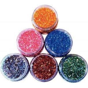 Achetez Lot de 6 salières de 150 grammes de cristaux de pierre nacrés EZNA6S150 pas cher sur Ma Re..