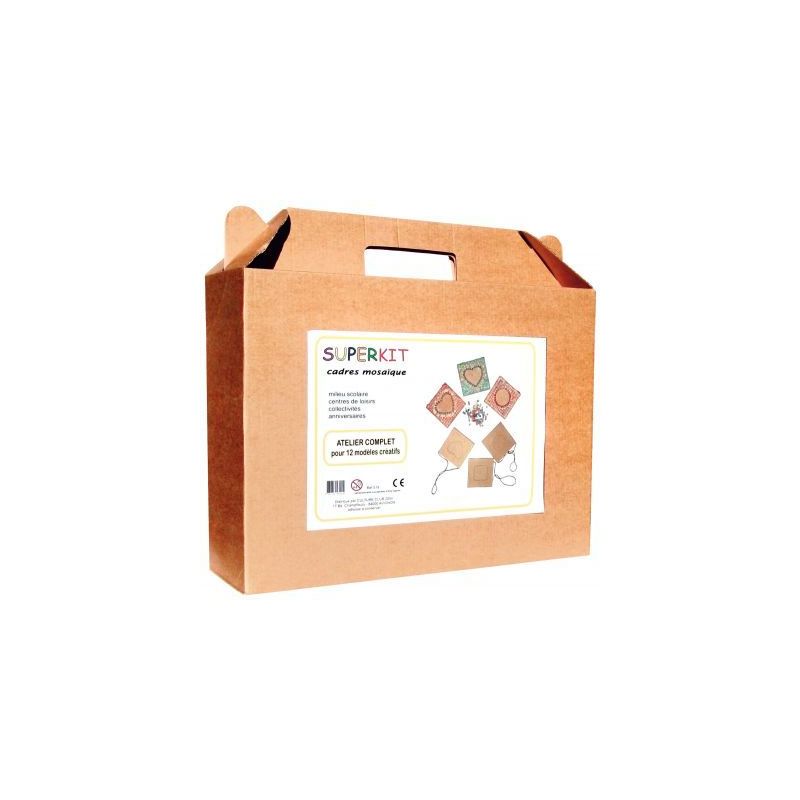 Achetez Atelier créatif 12 cadres photos à décorer 519 pas cher sur Ma Rentrée Scolaire