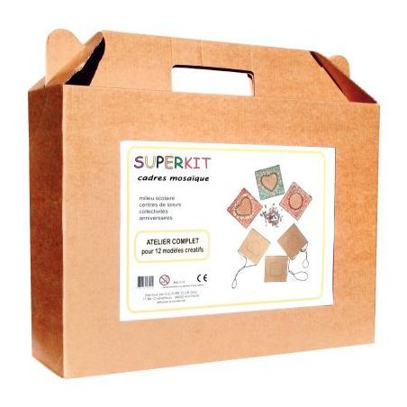 Achetez Atelier créatif 12 cadres photos à décorer 519 pas cher sur Ma Rentrée Scolaire