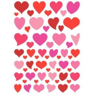 Achetez Sachet de 460 gommettes coeur fantaisie assortis MAJ6015 pas cher sur Ma Rentrée Scolaire