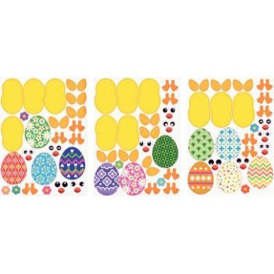 Achetez Sachet de 36 poussins à créer avec 396 gommettes assorties MAJ3552 pas cher sur Ma Rentré..