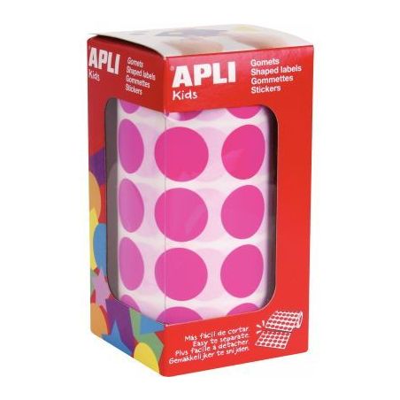 Achetez Rouleau de gommettes rondes 20 mm fushia 16721 AGIPA pas cher sur Ma Rentrée Scolaire