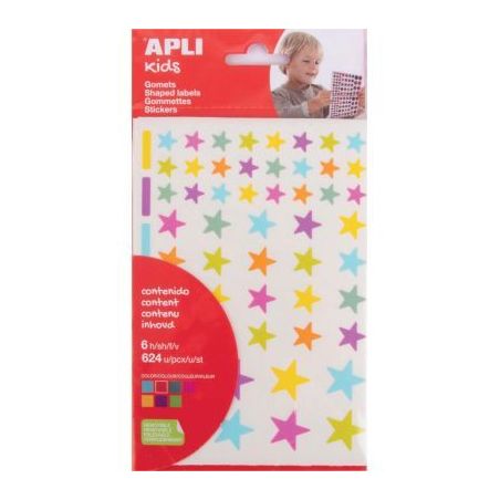 Achetez Pochette 624 gommettes étoiles couleur peps 19453 AGIPA pas cher sur Ma Rentrée Scolaire