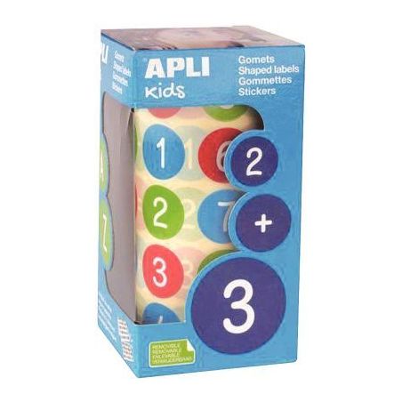 Achetez Rouleau de 900 gommettes chiffres 15127 AGIPA pas cher sur Ma Rentrée Scolaire