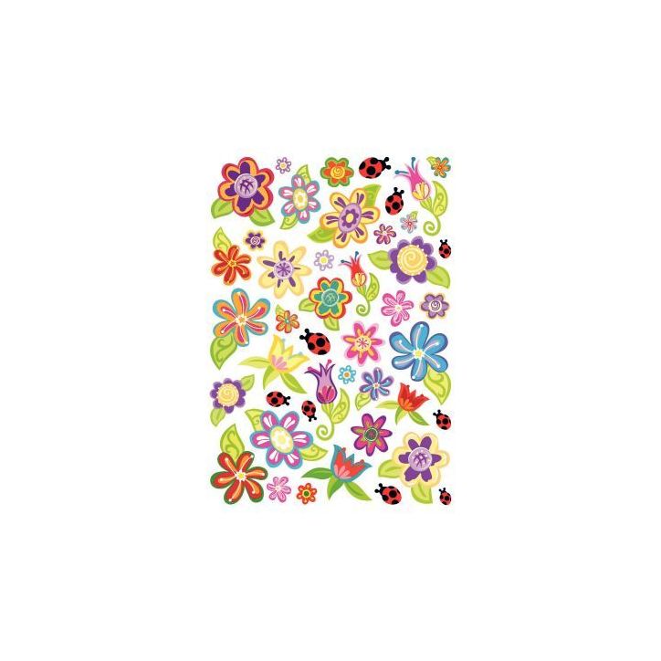 Sachet de 282 maxi gommettes repositionnables thème champêtre MAJ6102