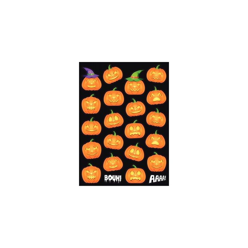 Achetez Sachet de 264 gommettes citrouille Halloween assorties MAJ2928 pas cher sur Ma Rentrée Scol..