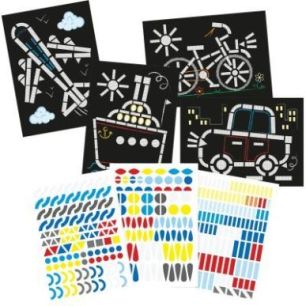 Achetez Atelier gommettes transports AF035C MY MANDARI CLAIREFONTAINE pas cher sur Ma Rentrée Scola..