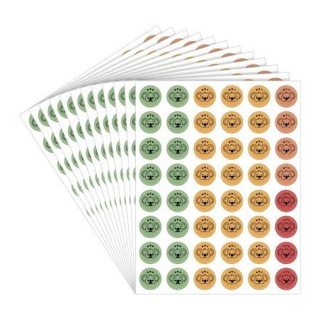 Achetez Pochettes de 576 gommettes appréciation Koala L940016 pas cher sur Ma Rentrée Scolaire