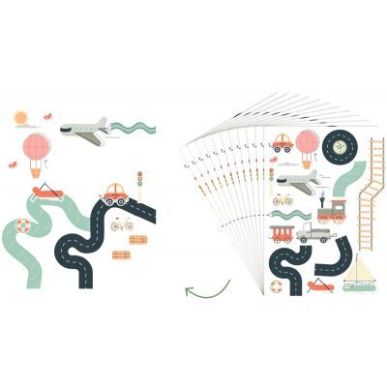 Achetez Pochette de 240 gommettes les transports repositionnables L940021 pas cher sur Ma Rentrée S..