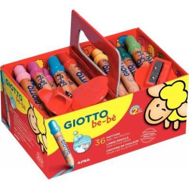 Achetez Schoolpack 36 crayons de couleurs maxi Bébé F461300 GIOTTO BEB GIOTTO pas cher sur Ma Rent..