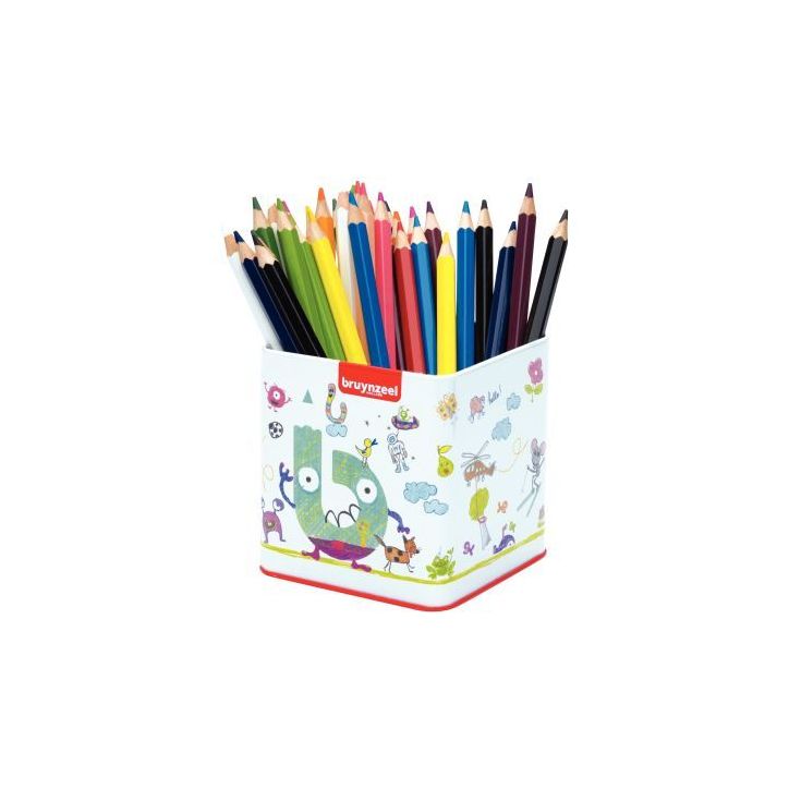 Pot de 48 crayons de couleur Méga Colour assortis 60517048