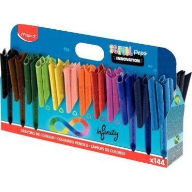 Achetez Classpack de 144 crayons de couleur Infinity 861606 MAPED pas cher sur Ma Rentrée Scolaire