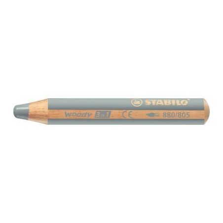 Achetez Crayon de couleur Woody argent 880/805 STABILO pas cher sur Ma Rentrée Scolaire