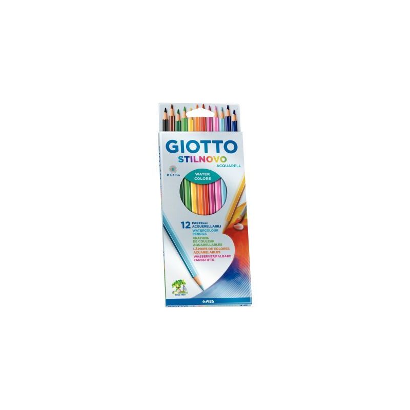 Achetez Etui de 12 crayons de couleur Stilnovo aquarellables assortis F25570000 STILNOVO GIOTTO pas .. Achetez Etui de 12 crayons de couleur Stilnovo aquarellables assortis F25570000 STILNOVO GIOTTO pas ..