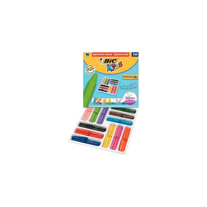 Achetez Classpack de 144 craies Plastidécor triangulaires 8878332 BIC KIDS BIC pas cher sur Ma Rent..