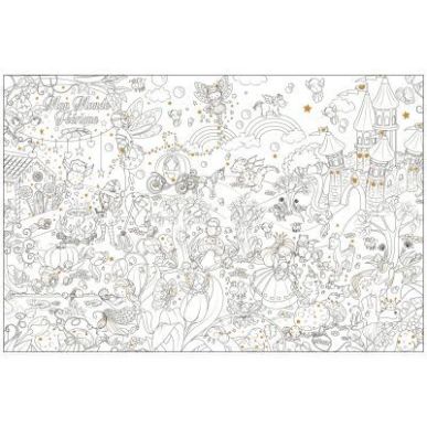 Achetez Coloriage géant fee PAPCOLORGFEE pas cher sur Ma Rentrée Scolaire