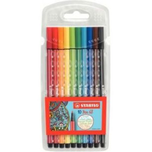 Achetez Etui de 10 feutres à dessin Pen 68 Color Parade assortis 6810/PL STABILO pas cher sur Ma Re..