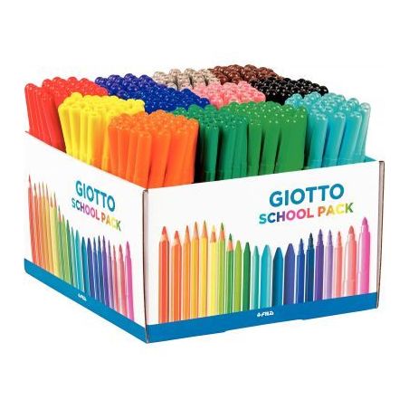 Achetez Maxi classapack de 288 feutres Turbo Color dont 40 gratuits F525000 GIOTTO pas cher sur Ma R..