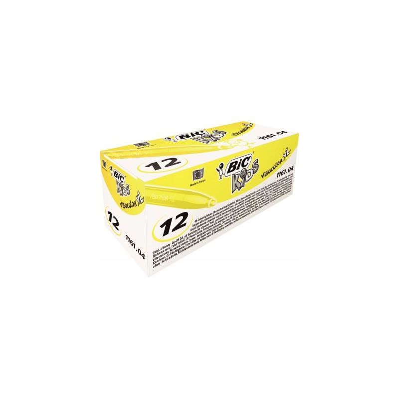 Achetez Boîte de 12 feutres Visacolor 1161 jaune 8289804 VISACOLOR BIC pas cher sur Ma Rentrée Sco.. Achetez Boîte de 12 feutres Visacolor 1161 jaune 8289804 VISACOLOR BIC pas cher sur Ma Rentrée Sco..