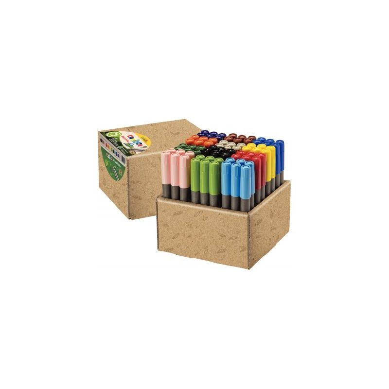 Achetez Pack de 72 feutres éco family jumbo 8003511243616 CARIOCA pas cher sur Ma Rentrée Scolaire