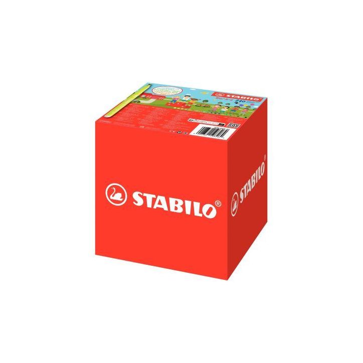 Schoolpack de 240 feutres Trio A-Z dont 40 gratuits 378/240-02 STABILO