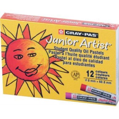 Achetez Boîte de 12 pastels Cray-pas Junior Artist assorties N XEP12RT CRAY-PAS pas cher sur Ma Ren..