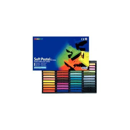 Achetez Boite de 48 pastels sec carre assorties MP48 pas cher sur Ma Rentrée Scolaire