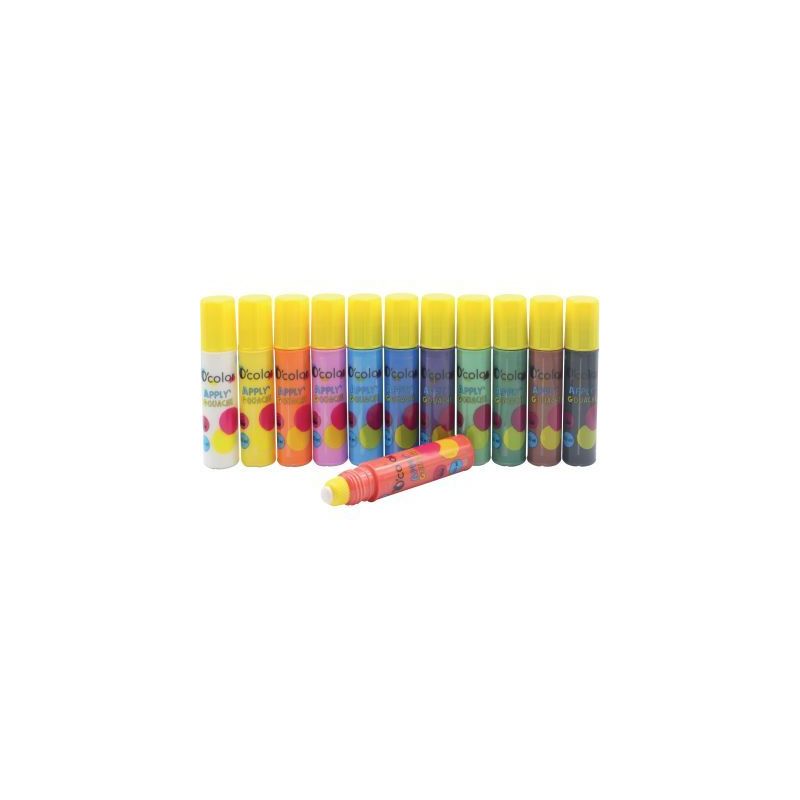 Achetez Lot de 12 tampons mousse gouache coloris assortis 2301 pas cher sur Ma Rentrée Scolaire