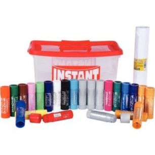 Achetez Kit de 24 sticks PLAYCOLOR 40g assortis + 1 rouleau de papier adhésif 400700 PLAYCOLOR pas ..