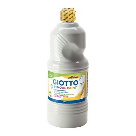 Achetez Flacon de 1 Litre de gouache liquide lavable GIOTTO blanc F535501 GIOTTO pas cher sur Ma Ren..