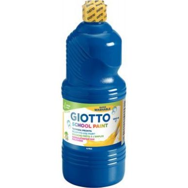 Achetez Flacon de 1L de gouache liquide lavable GIOTTO, bleu outremer F53551700 GIOTTO pas cher sur ..