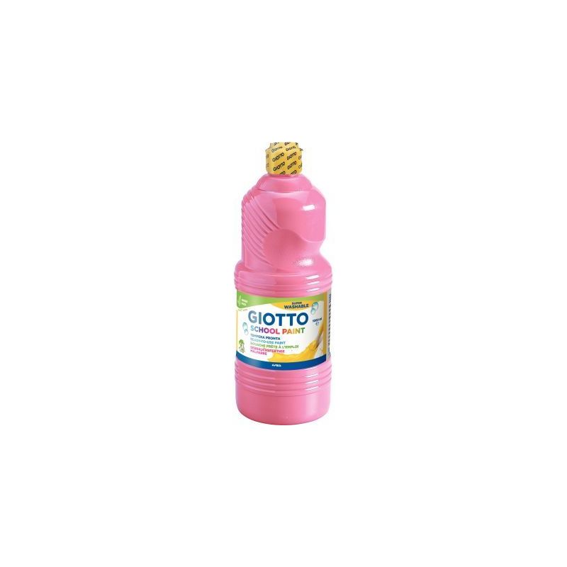 Achetez Flacon de 1 Litre de gouache liquide lavable GIOTTO rose F535506 GIOTTO pas cher sur Ma Rent..