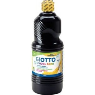 Achetez Flacon de 1 Litre de gouache liquide lavable GIOTTO noir F535524 GIOTTO pas cher sur Ma Rent..