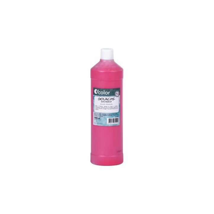Flacon 1 litre de gouache liquide économique O'COLOR magenta 07877 O'COLOR