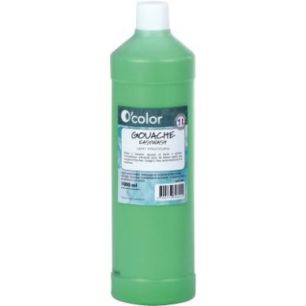 Achetez Flacon 1 litre de gouache liquide économique O'COLOR vert clair 07880 O'COLOR pas cher sur ..