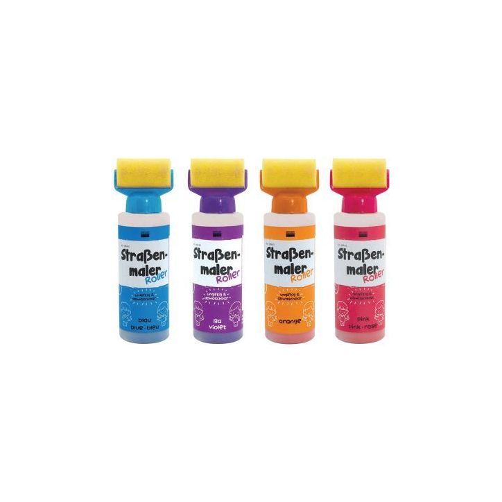 Lot de 4 applicateurs peinture craie couleurs assorties 117-01303