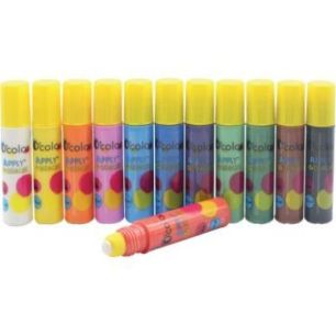 Achetez Lot de 12 tampons mousse gouache coloris assortis 2301 pas cher sur Ma Rentrée Scolaire